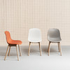 预售 - 丹麦【HAY】NEU13 椅子 抛光橡木腿 塑料座椅不带扶手 商品缩略图4