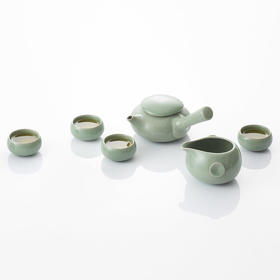 哲品 拾趣功夫茶哥窑汝窑茶具套装 陶瓷茶杯茶壶公道杯组合商务礼