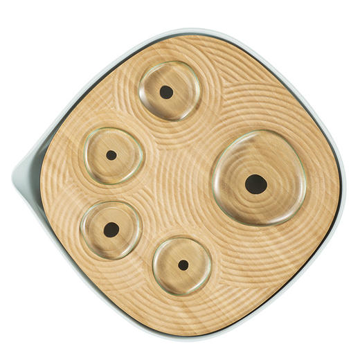 哲品 扑通竹制日式茶盘套装储水式茶台家用简约托盘功夫茶道茶海 商品图4