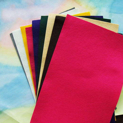 华德福手工材料 莫丘利羊毛毡 手工DIY材料 20*30cm 淘宝店铺华德福小镇 商品图1