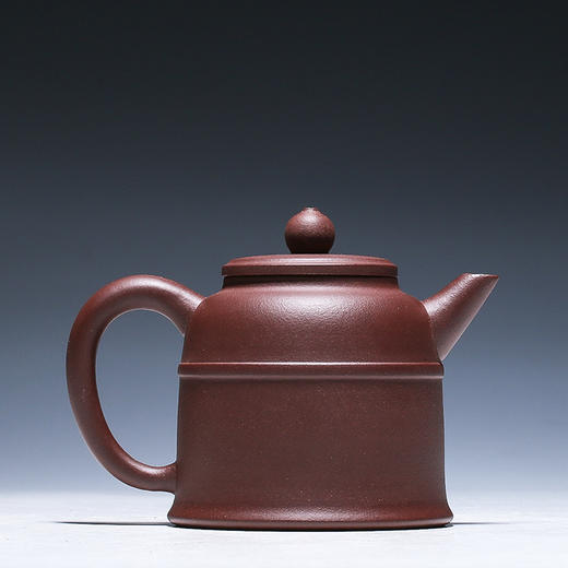 陶瓷故事宜兴紫砂壶高线圆壶