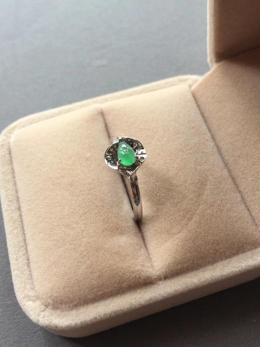 设计师款翡翠花蕊戒指 商品图1