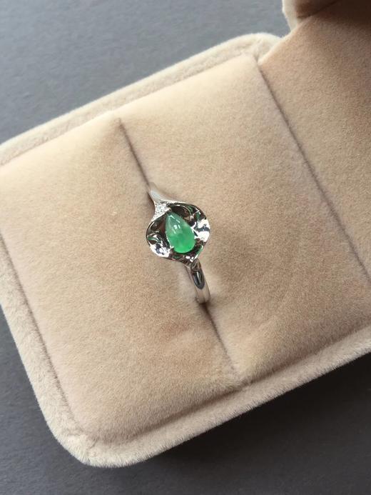 设计师款翡翠花蕊戒指 商品图2