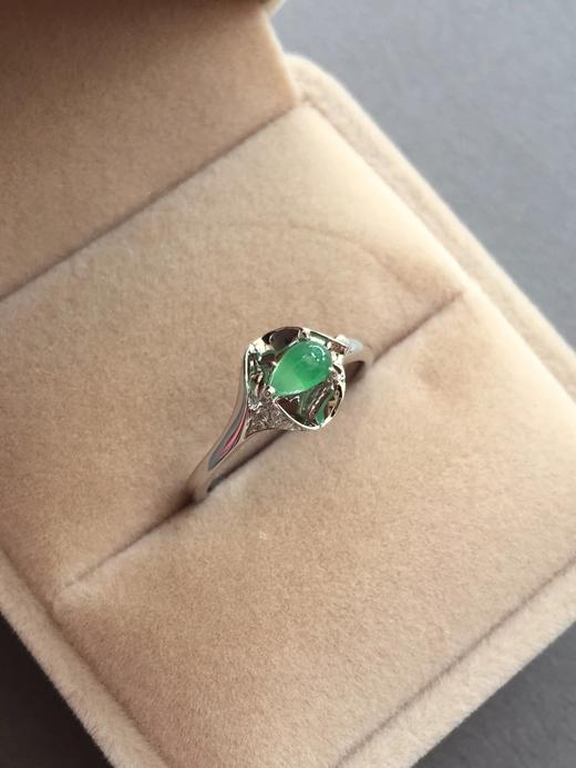 设计师款翡翠花蕊戒指 商品图3