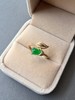 翡翠冰种阳绿花蕊戒指 商品缩略图1