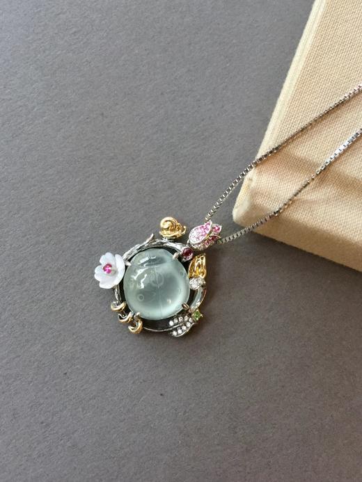 大自然的梦-翡翠高冰种小甲虫 商品图1