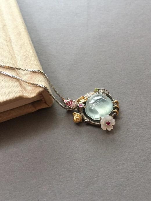 大自然的梦-翡翠高冰种小甲虫 商品图2