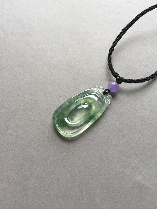 翡翠玻璃种飘花福在眼前 商品图4