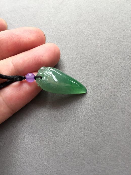 翡翠冰种满绿小辣椒 商品图2