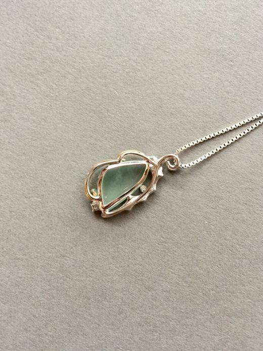 高冰种翡翠“福星高照”系列18k白金镶嵌 商品图2