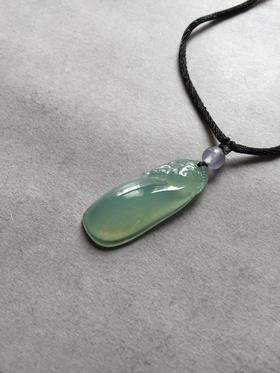 翡翠冰种淡晴水羊羊得意