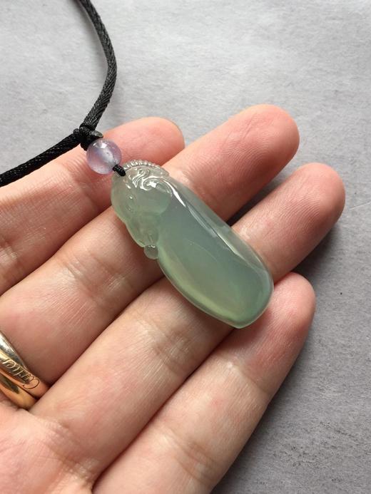 翡翠冰种淡晴水羊羊得意 商品图2