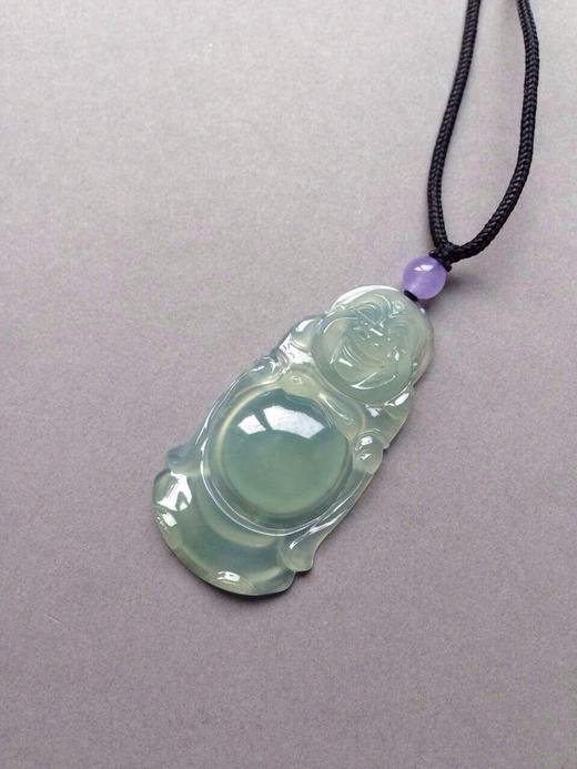 翡翠高冰种晴水大站佛 商品图0
