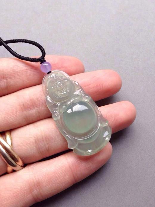 翡翠高冰种晴水大站佛 商品图1