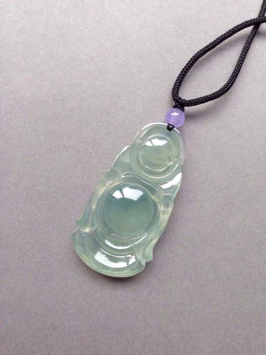 翡翠高冰种晴水大站佛 商品图4
