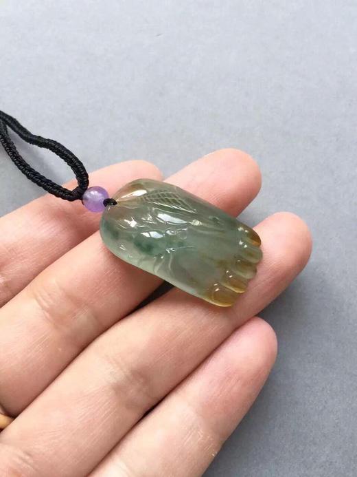 翡翠高冰种知足常乐喜从天降 商品图0