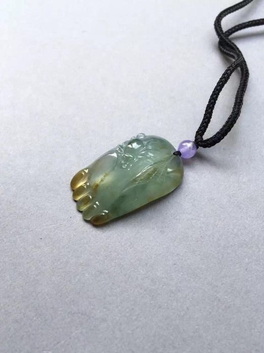 翡翠高冰种知足常乐喜从天降 商品图3