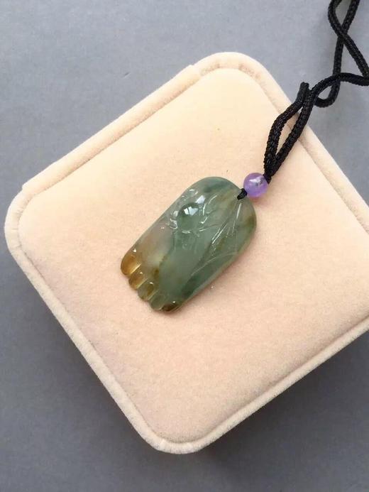 翡翠高冰种知足常乐喜从天降 商品图4