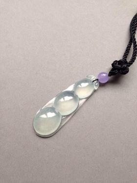 翡翠高冰大豆荚