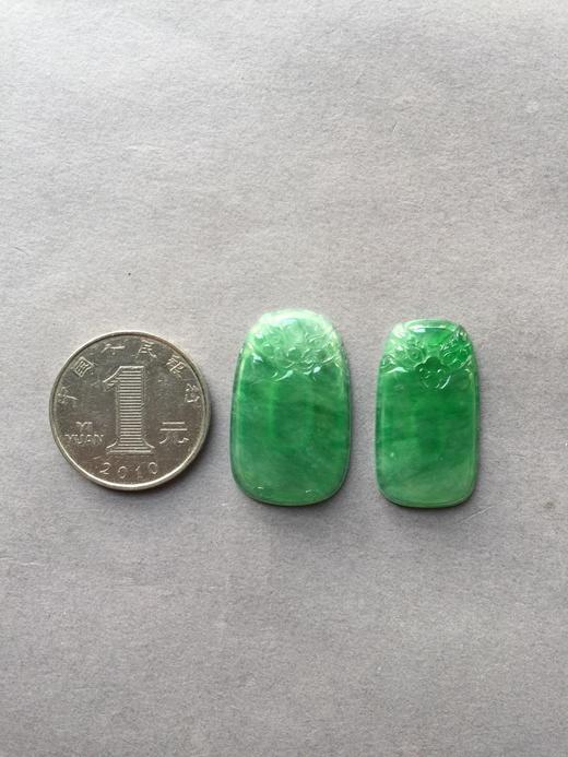 翡翠冰种阳绿福寿双全 商品图2