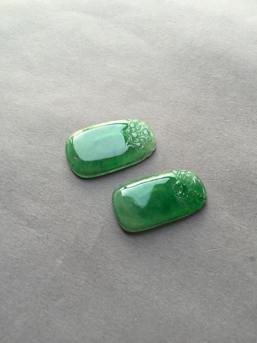 翡翠冰种阳绿福寿双全 商品图3