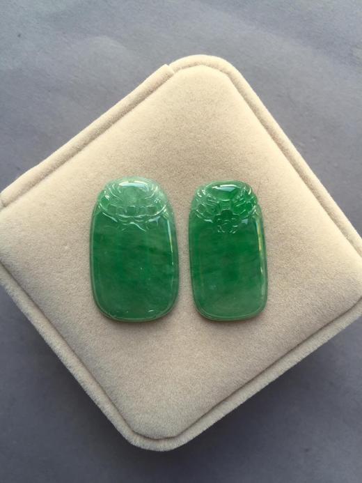 翡翠冰种阳绿福寿双全 商品图4