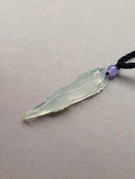 高冰种翡翠蜥蜴心有灵犀 商品图0