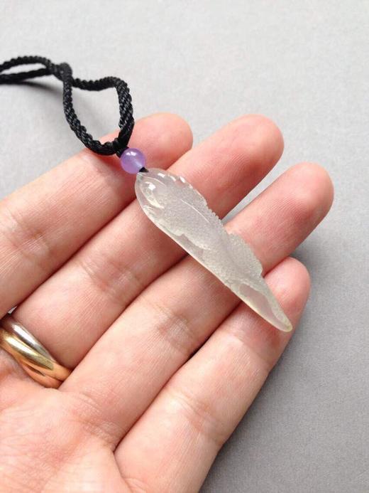 高冰种翡翠蜥蜴心有灵犀 商品图1