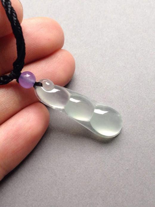 玻璃种翡翠福豆 商品图2