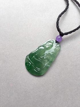 高冰种晴水翡翠一念菩提