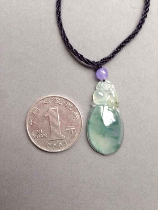 翡翠高冰种飘花金猴献寿 商品图1