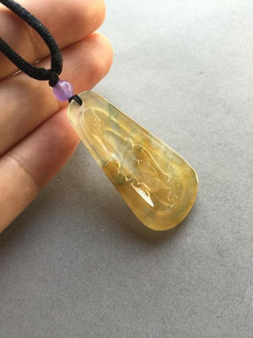 冰种黄翡禅心 商品图2