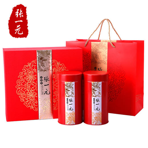 【张一元】茶叶 龙凤呈祥礼盒 碧螺春300g 商品图1