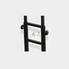 可调双面挂画架铁质黑、H型展架 商品缩略图6