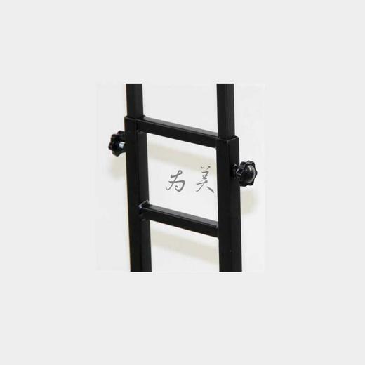 可调双面挂画架铁质黑、H型展架 商品图6