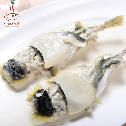 中洋河豚白汁河豚鱼食用已处理速冻冷冻食品熟食营养方便两条装800g 中洋鱼天下