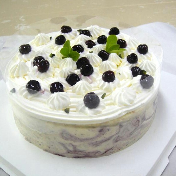 蓝莓冻芝士慕斯