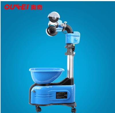 奥奇 E6 发球机家用训练自动乒乓发球器落地式（送100个球+集球网） 商品图0