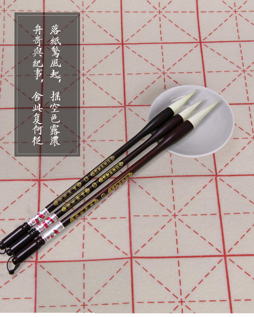 水墨专用毛笔大号10支起售 商品图2