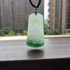 翡翠糯种飘绿不动尊菩萨牌 商品缩略图8