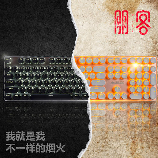 黑爵蒸汽游戏机械键盘 商品图3