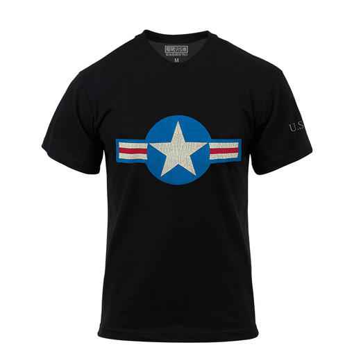 军武设计师款T恤 美国机徽 商品图0