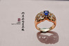 18k黄金蓝宝石戒指 商品缩略图3