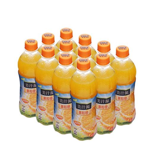 可口可樂 美汁源果粒橙 450ml*12瓶