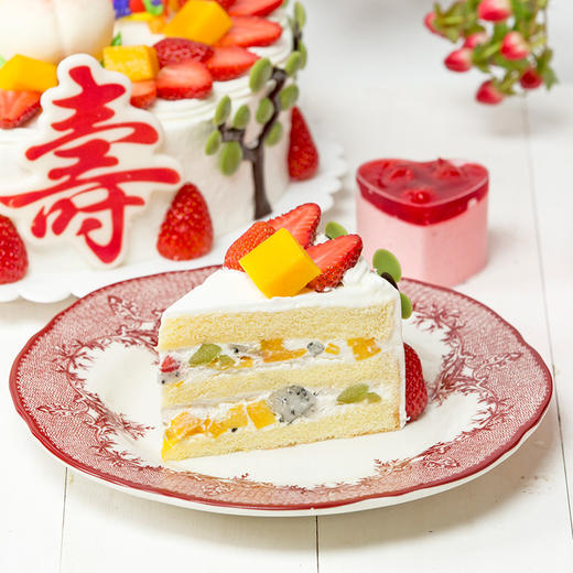 【送长辈首选】寿比南山蛋糕，会员立减50元，带着长辈的味蕾去旅行，感受美妙滋味（杭州幸福西饼蛋糕） 商品图3