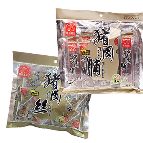 【休闲食品】唯新  87g原味猪肉脯+72g原味猪肉丝 组合装 商品图1