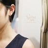 SpoiledBart Jewelry 14K注金 天然粉晶 耳钉 商品缩略图5