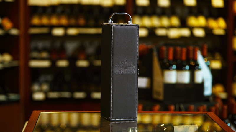 葡道单支皮盒 Pudao Leather Box, single bottle
