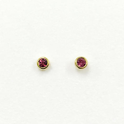 北京仓｜TASHI-Garnet-石榴石 耳钉［加拿大设计师］ 商品图1