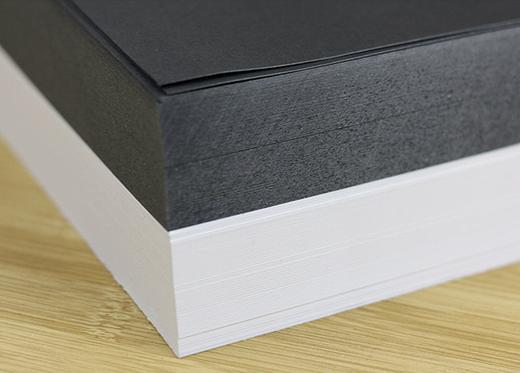 250g双面白卡纸仅售3元一张，250g双面黑卡纸最低价3.5元一张 商品图1